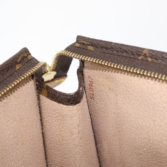 LOUIS VUITTON Monogram Poche Toilette 26 Pouch M47542 LV Auth hk3768