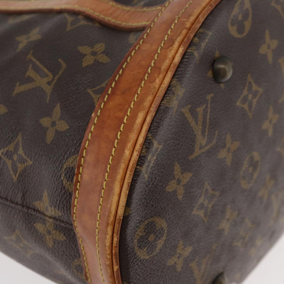 LOUIS VUITTON Monogram Bucket GM Shoulder Bag M42236 LV Auth hk3770