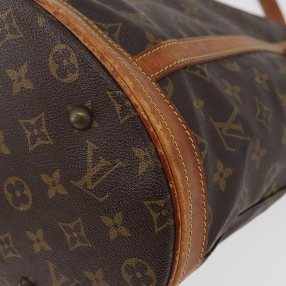 LOUIS VUITTON Monogram Bucket GM Shoulder Bag M42236 LV Auth hk3770