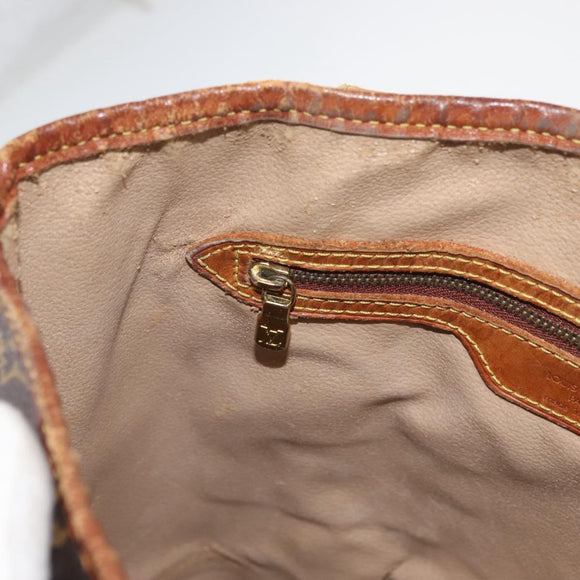 LOUIS VUITTON Monogram Bucket GM Shoulder Bag M42236 LV Auth hk3770