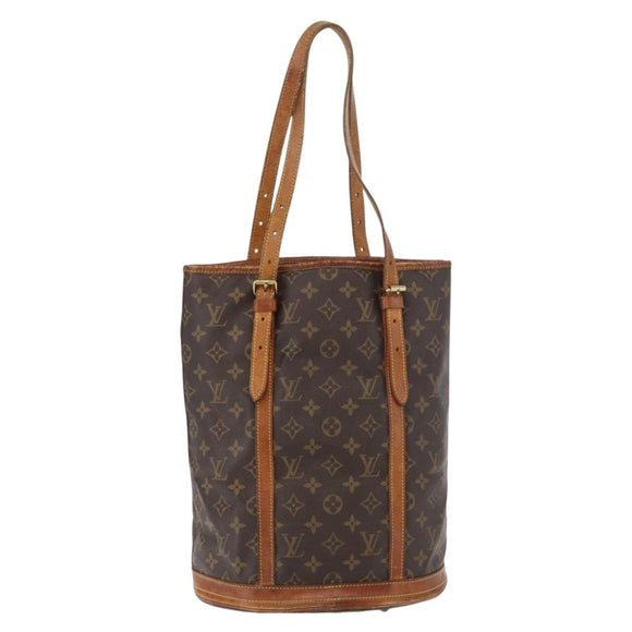 LOUIS VUITTON Monogram Bucket GM Shoulder Bag M42236 LV Auth hk3770