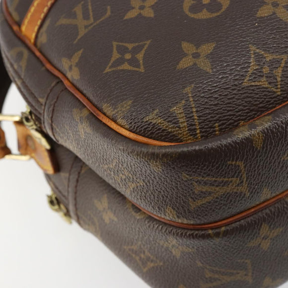 LOUIS VUITTON Monogram Reporter PM Shoulder Bag M45254 LV Auth hk3772