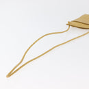 BOTTEGA VENETA INTRECCIATO Shoulder Bag Leather Yellow Gold Auth hk3773A-7