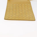 BOTTEGA VENETA INTRECCIATO Shoulder Bag Leather Yellow Gold Auth hk3773A-9