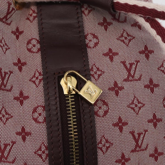 LOUIS VUITTON Monogram Mini Betsy Shoulder Bag Red M92520 LV Auth hk3775A