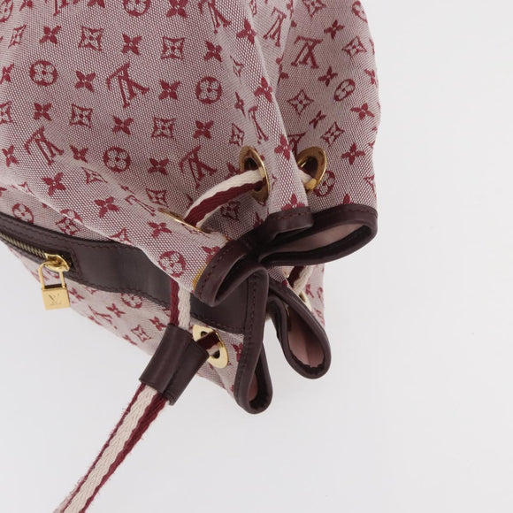 LOUIS VUITTON Monogram Mini Betsy Shoulder Bag Red M92520 LV Auth hk3775A