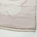 HERMES Carré 140 Sjaal "SOIE ET POURSUITE" Zijde Roze Autorisatie hk3779V-22