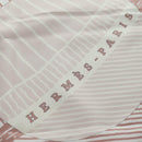 HERMES Carré 140 Sjaal "SOIE ET POURSUITE" Zijde Roze Autorisatie hk3779V-23