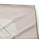 HERMES Carré 140 Sjaal "SOIE ET POURSUITE" Zijde Roze Autorisatie hk3779V-9