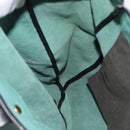 Chloe Hand Bag Leather Green Gold Auth hk3784-19