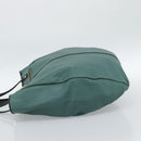 Chloe Hand Bag Leather Green Gold Auth hk3784-3
