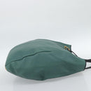 Chloe Hand Bag Leather Green Gold Auth hk3784-4