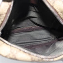 GUCCI GG Supreme Schoudertas PVC Beige Zilver 101680 Auth hk3789-11