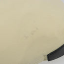 LOEWE Hand Bag Canvas Leather Beige Gold Auth hk3797-9