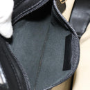 LOEWE Hand Bag Canvas Leather Beige Gold Auth hk3797-20