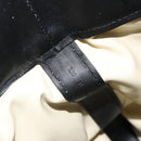 LOEWE Hand Bag Canvas Leather Beige Gold Auth hk3797-12