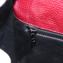 CELINE Shoulder Bag Leather Bordeaux Gold Auth hk3802-22