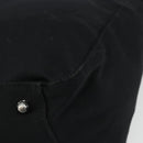 FENDI Hand Bag Cotton Jersey Black Silver Auth hk3809-15