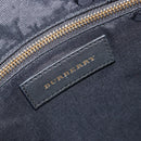 BURBERRY Hand Bag Leather 2way Red Gold Auth hk3813-19