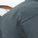 Chloe Tote Bag Leather Black Gold Auth hk3817A-11