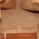 Chloe Tote Bag Leather Black Gold Auth hk3817A-16