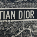Christian Dior Travel Zip Pouch Nylon Navy Gold Auth hk3820V-13