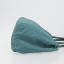 PRADA Tote Bag Nylon Light Blue Silver Auth hk3822-3