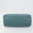 PRADA Tote Bag Nylon Light Blue Silver Auth hk3822-5