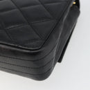 CHANEL Matelasse Bijoux Chain Shoulder Bag Leather Black Gold CC Auth hk3824-12