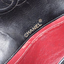 CHANEL Matelasse Bijoux Chain Shoulder Bag Leather Black Gold CC Auth hk3824-16