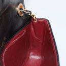 CHANEL Matelasse Bijoux Chain Shoulder Bag Leather Black Gold CC Auth hk3824-18