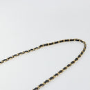 CHANEL Matelasse Bijoux Chain Shoulder Bag Leather Black Gold CC Auth hk3824-8