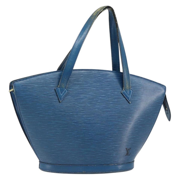 LOUIS VUITTON Epi Saint Jacques Shoulder Bag Blue M52275 LV Auth hk3825
