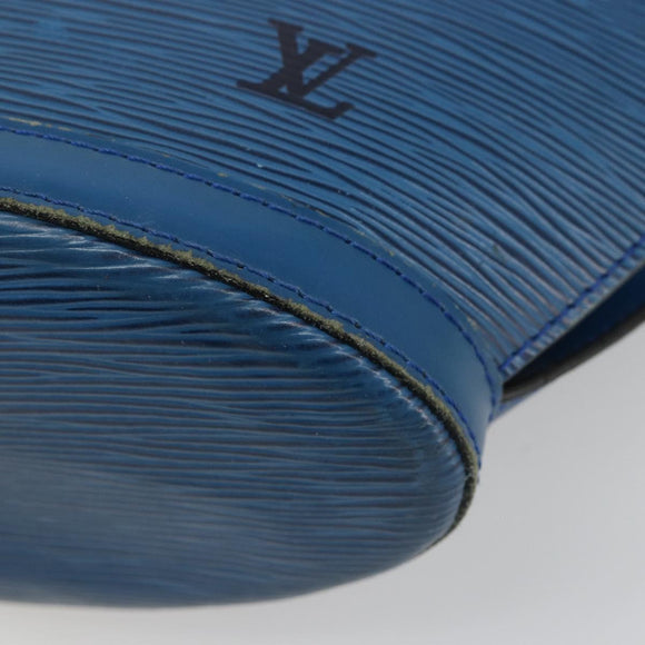 LOUIS VUITTON Epi Saint Jacques Shoulder Bag Blue M52275 LV Auth hk3825