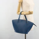 LOUIS VUITTON Epi Saint Jacques Shoulder Bag Blue M52275 LV Auth hk3825-24