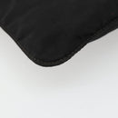 PRADA Shoulder Bag Nylon Black Silver Auth hk3831-15