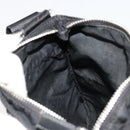 PRADA Shoulder Bag Nylon Black Silver Auth hk3831-21