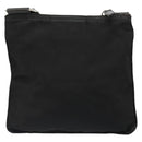 PRADA Shoulder Bag Nylon Black Silver Auth hk3831-2