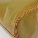 LOUIS VUITTON Monogram Vernis Houston Hand Bag Baby Blue M91005 LV Auth hk3835-18