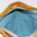 LOUIS VUITTON Monogram Vernis Houston Hand Bag Baby Blue M91005 LV Auth hk3835-21