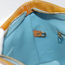 LOUIS VUITTON Monogram Vernis Houston Hand Bag Baby Blue M91005 LV Auth hk3835-22