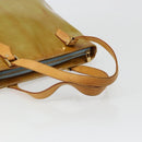 LOUIS VUITTON Monogram Vernis Houston Hand Bag Baby Blue M91005 LV Auth hk3835-8