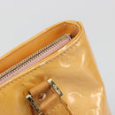 LOUIS VUITTON Monogram Vernis Houston Bag Marshmallow Pink M91302 LV Auth hk3836-9
