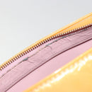 LOUIS VUITTON Monogram Vernis Houston Bag Marshmallow Pink M91302 LV Auth hk3836-20