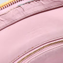 LOUIS VUITTON Monogram Vernis Houston Bag Marshmallow Pink M91302 LV Auth hk3836-10