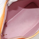 LOUIS VUITTON Monogram Vernis Houston Bag Marshmallow Pink M91302 LV Auth hk3836-11