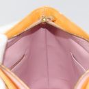 LOUIS VUITTON Monogram Vernis Houston Bag Marshmallow Pink M91302 LV Auth hk3836-21