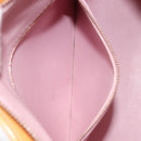 LOUIS VUITTON Monogram Vernis Houston Bag Marshmallow Pink M91302 LV Auth hk3836-24
