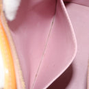 LOUIS VUITTON Monogram Vernis Houston Bag Marshmallow Pink M91302 LV Auth hk3836-25