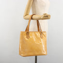 LOUIS VUITTON Monogram Vernis Houston Bag Marshmallow Pink M91302 LV Auth hk3836-26